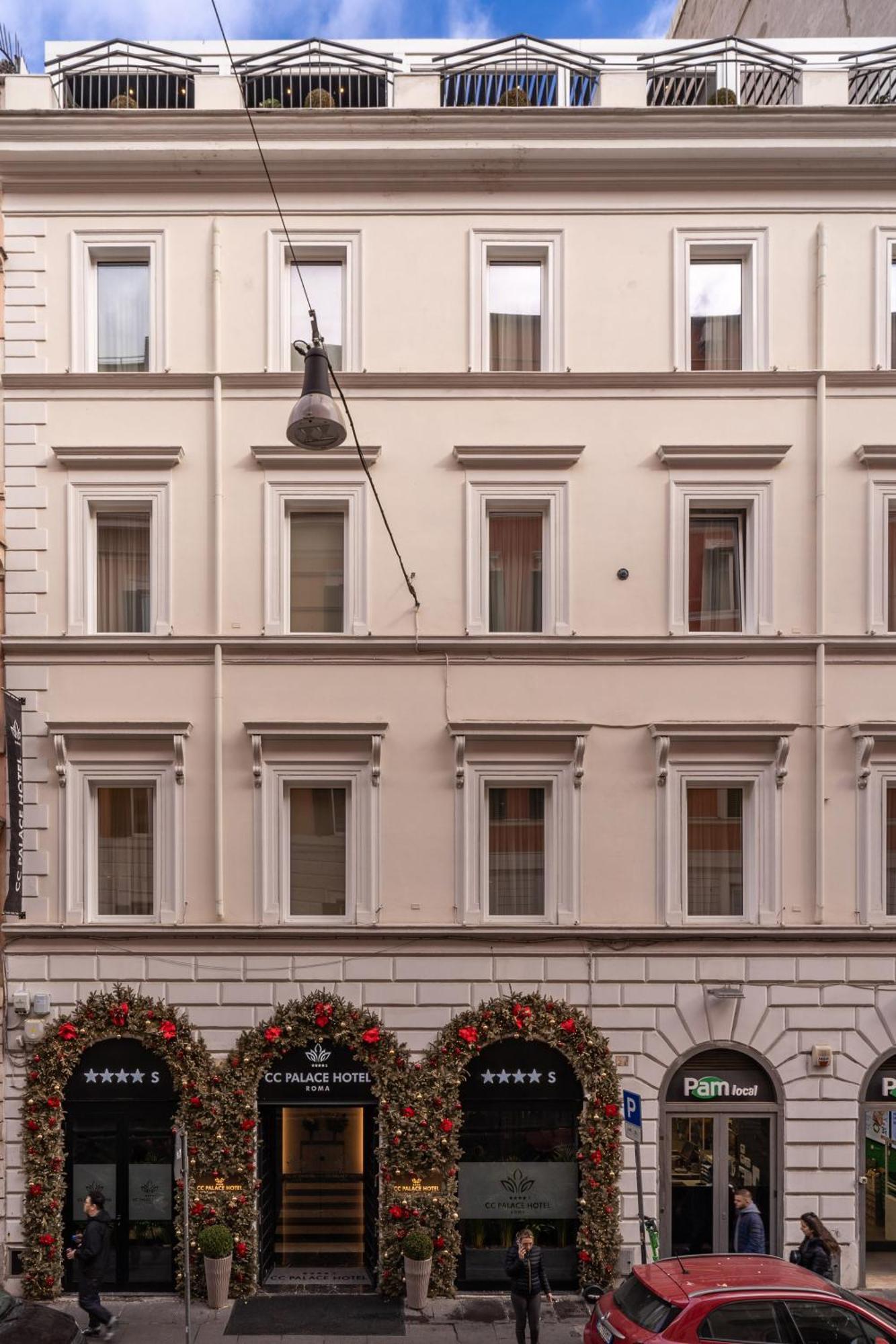 Cc Palace Hotel Roma Eksteriør bilde